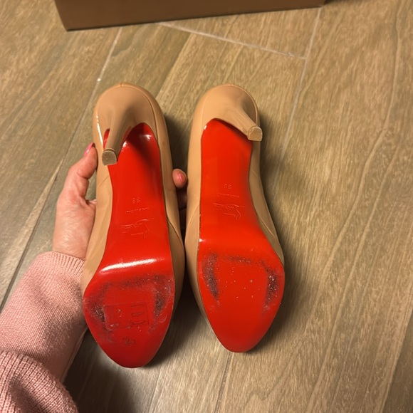 Christian Louboutin Patent Leather Platform Heels size 38 - Picture 5 of 8